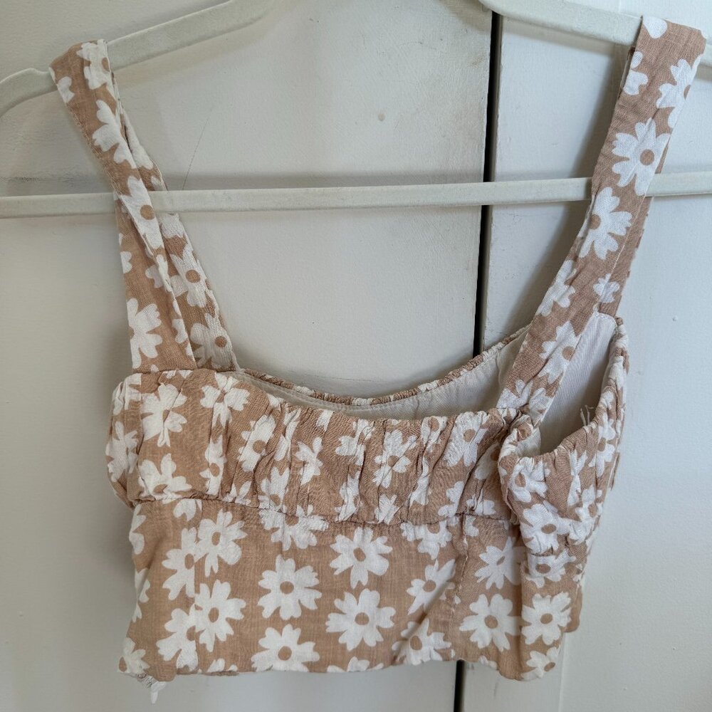 Floral Crop Top